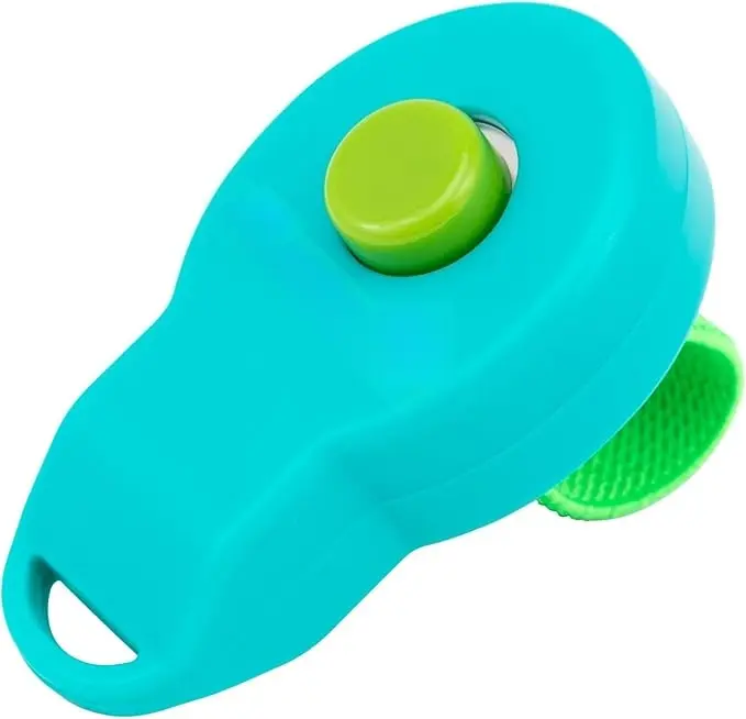 Clik-R Training Tool for Pets - Includes Comfortable Finger Strap - Easy to Hold - Train Your Dog to Reward Good Behavior