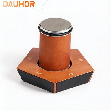 Rolling Knife Sharpener Set, Diamond Arc Edge Knife Sharpener, Wooden Handle with Magnetic Base, Adjustable Angle, Multifunctional Kitchen Knife Sharpening Tool Set