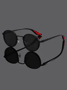 Unisex Casual Metal Frame Glasses, Fashionable Party & Street Style Eyewear, Perfect Gift for Father's Day & Christmas