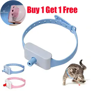 【Buy 1 Get 1 Free】Laser Pointer Collar for Cats - Wearable Automatic Cat Laser Light Toy, Electric Smart Amusing  Interactive Kitten Collar
