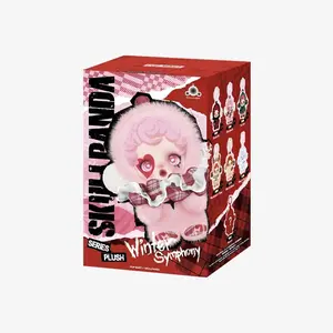Pop Mart SKULLPANDA Winter Symphony Series Vinyl Face Plush Pendant Single Blind Box Authentic Collectible Cute Gift Trending Rare Limited Collection Brand New Unopened