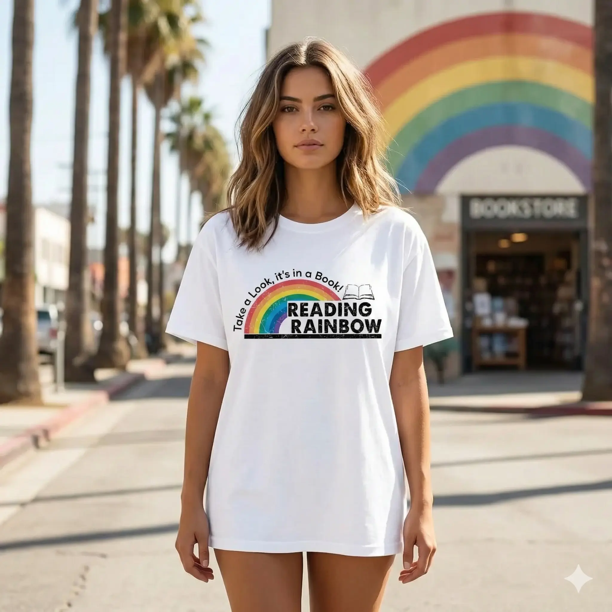 Book Lover's Graphic Tee |   Skin-friendly Comfort |   Teacher & Librarian Gift Idea