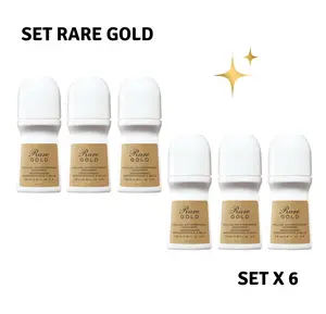 Rare Gold Roll-On Deodorant Set – 6 Pack By AVON