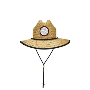 TravisMathew The Patch Straw Hat in Straw