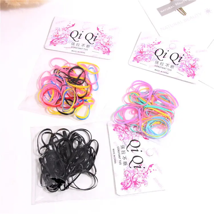Blush Theme Scruchies Velvet Elastics for Women