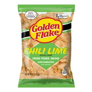 Golden Flake Pork Skins Chili Lime