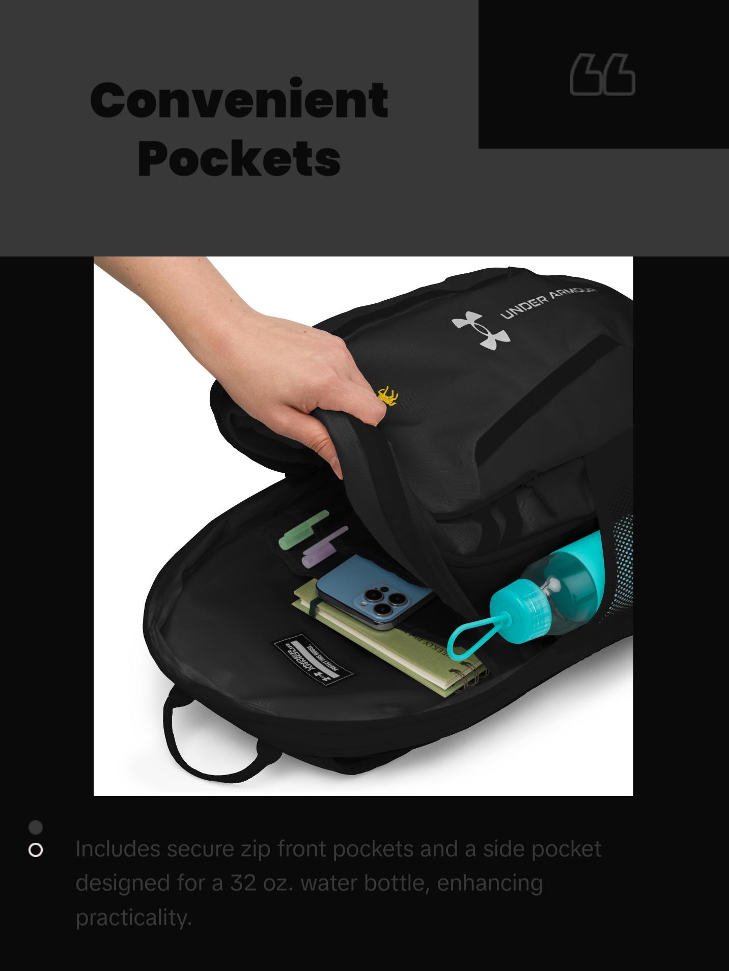 Centaur Under Armour® Backpack Centaur Under Armour® Backpack