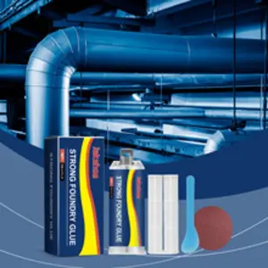 Metal Casting Strong Adhesive Ab Glue, Waterproof Metal Sealant for Stainless Steel Copper Aluminum, Durable Repair Agent for Crafts & Repairs