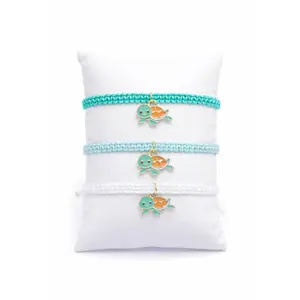 Turtle Macrame Friendship Bracelet