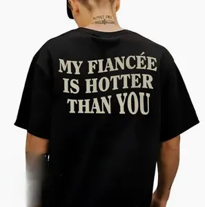 My Fiancee Is Hotter Than You Shirt, Relationship Shirt, I Love My Girlfriend, Gift for Boyfriend, Couple Shirts Valentine's CVQFR