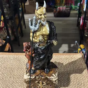 Angelito Dorado Gold Statue, 14 in Home Decor Ornaments for Home Supplies Display