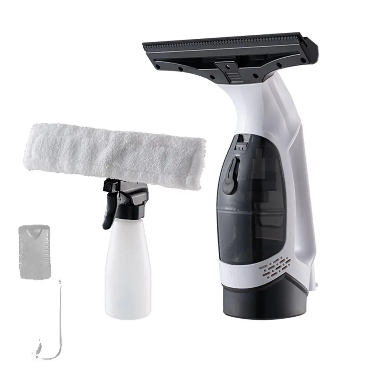 Window Vacuum Squeegee Cordless, Power Cleaner Set