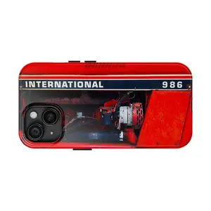 Farmer Red IH International 986 Tractor Phone Case HG  Tractor Phone Case HG