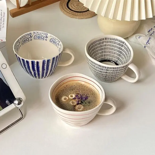 Handmade Vintage Ceramic Mug · 12.5 oz Handmade Vintage Ceramic Mug · 12.5 oz