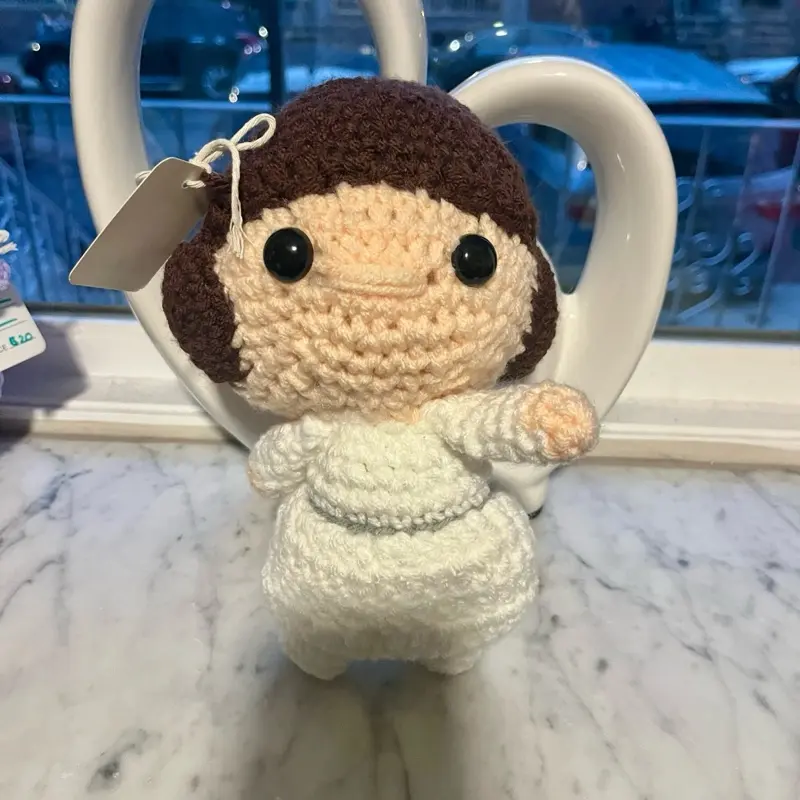 Handmade Space Bun Girl