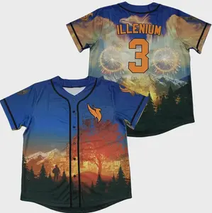 ILLENIUM Tour Jersey Spring Summer Baseball Jersey DI1184
