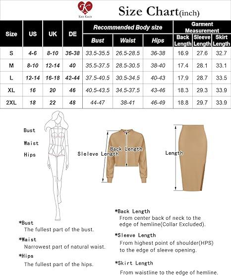 Grace Karin Women's Knitted DressPullover Two-Piece Long Sleeve Pullover Top Skirt Midi SkirtBodycon 2-Piece Set Midi Dress Turtleneck Jumper Dress