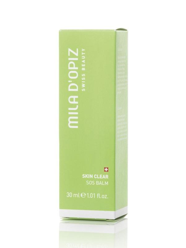 Mila d'Opiz Skin Clear SOS Balm 30ml - reduce redness Irritations & pimples,  soothes overstrained skin conditions