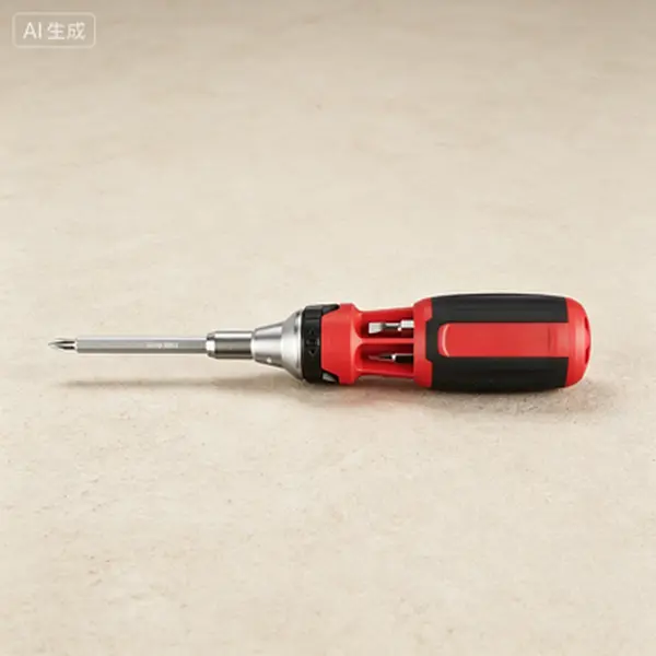 Multi-Position Drive Ratchet High Torque Driver 9-in-1 Kit Reusable Professional Tool Set with Multiple Attachments for Secure Fastening