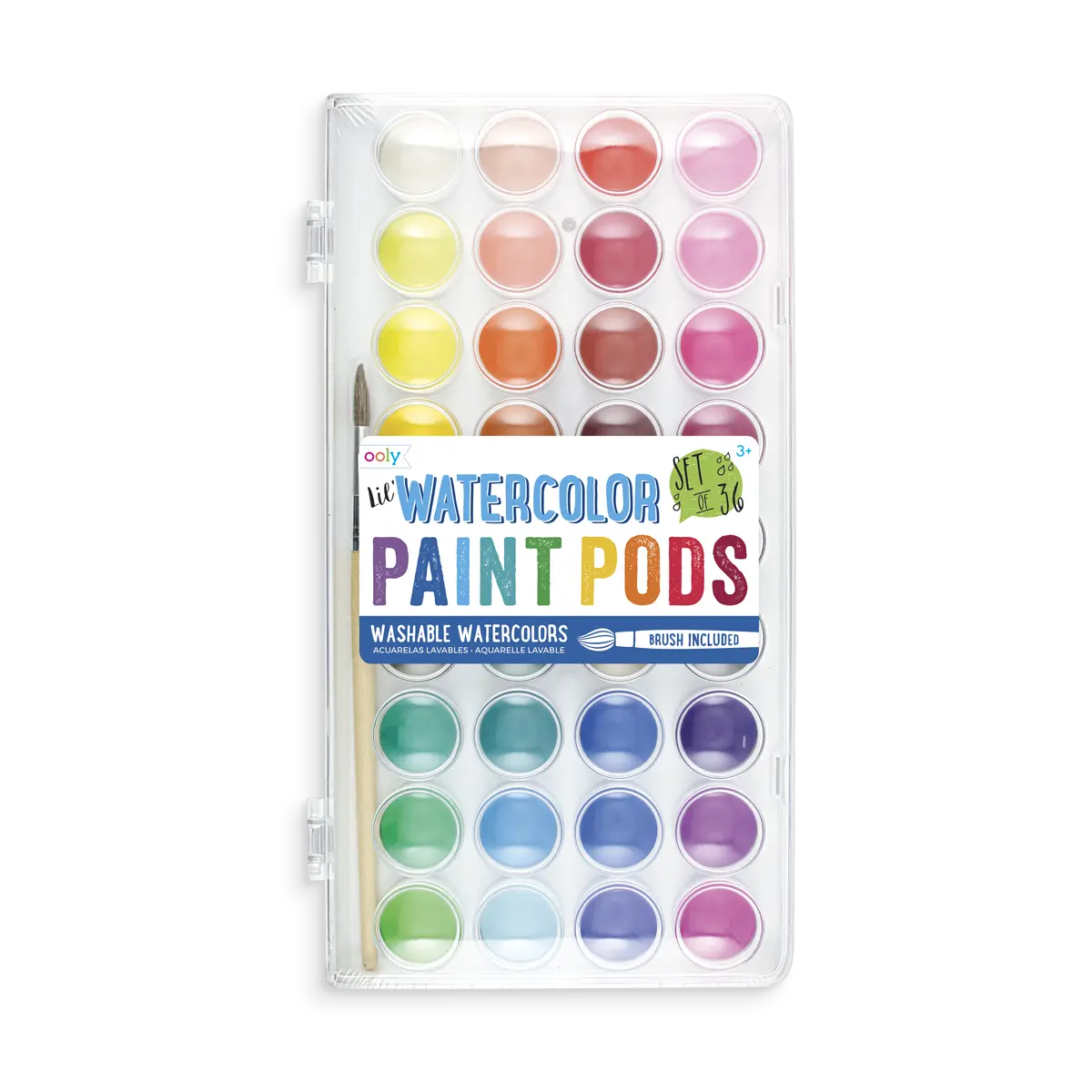 Lil' Watercolor Paint Pods - Portable Watercolor Paint Set