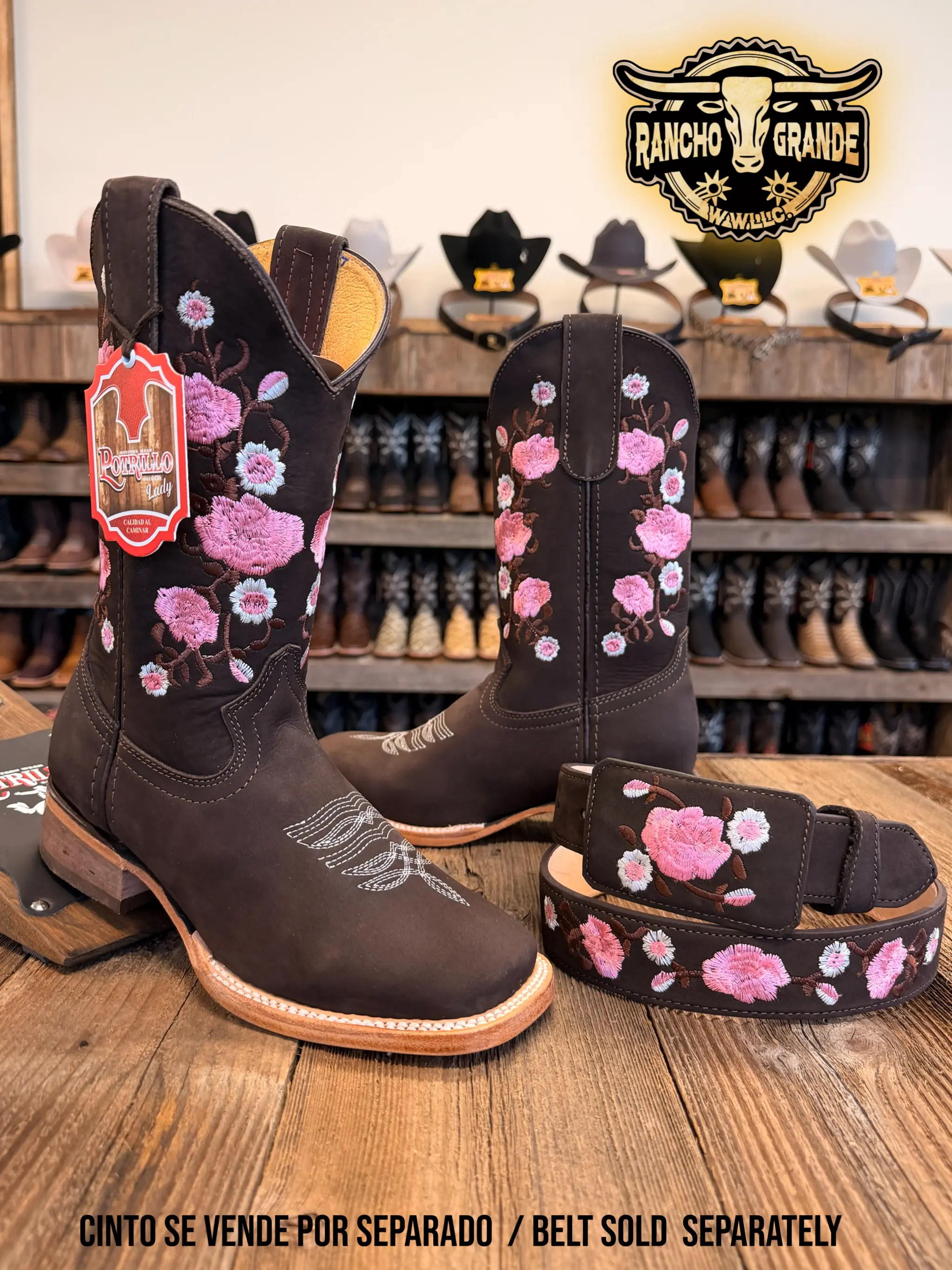 428 Botas Vaqueras para Mujer / Womens Western Cowgirl Boots