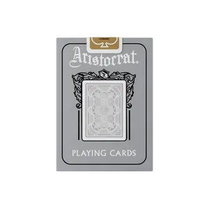 Aristocrat 727 Silver 110th Anniversary – Half Brick (6 Decks)