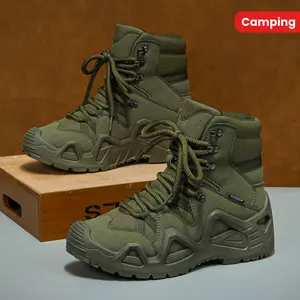 [Men's Shock-absorbing Tactical Boots] Men's Tactical Hiking Boots, Shock-absorbing Non-slip Desert Boots, Hiking Boots for Outdoor Camping In Winter golf rangefinder