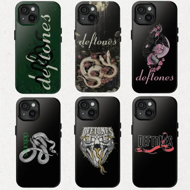 Deftones Phone Case – “My Mind Is a Mountain” Snake Artwork Limited Edition Design | Music Fan Protective Cover | Compatible With iPhone 11–17