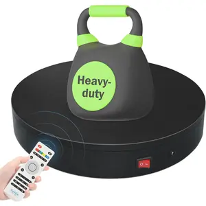 7.9In Remote Motorized Turntable Rotating Display Stand Spinning Rotating Platform 360 Photography Turntable lazy susan base giratoria para for Photography,Display (Load:40~100lbs)