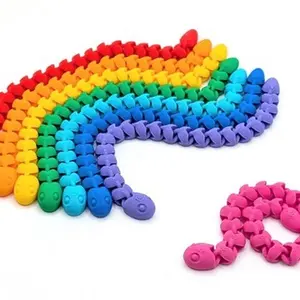 3D Printed Articulated Snake Fidget