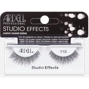 Studio Effects Custom Layered Lashes 110 Black (Pack of 6)
