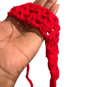 Mesh Headband - Red Color as shown in the Product Image