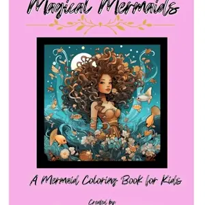 Magical Mermaids: A Mermaid Coloring Book for Kids, Soft Cover