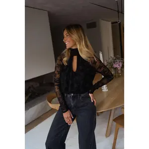 Black Lace Millie Bodysuit