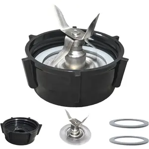 for Oster Blender Replacement Parts Blender Ice  with Jar Base Cap and Two Rubber O Ring Seal Gasket Compatible With Oster Osterizer Blender Accessories