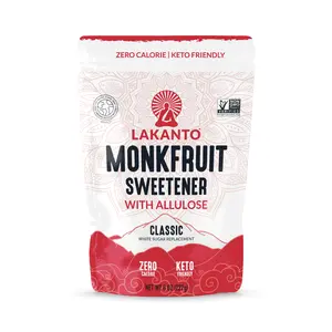 Lakanto Classic Monkfruit Sweetener with Allulose - White Sugar Replacement
