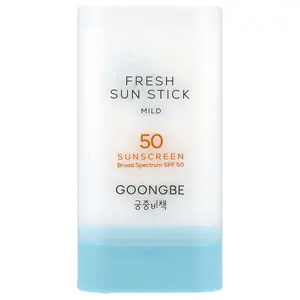 Goongbe Fresh Sun Stick Sunscreen, Mild, SPF 50, 0.81 oz (23 g)