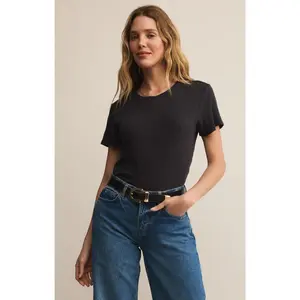 Z SUPPLY FOUNDATION SLUB TEE Black Sand