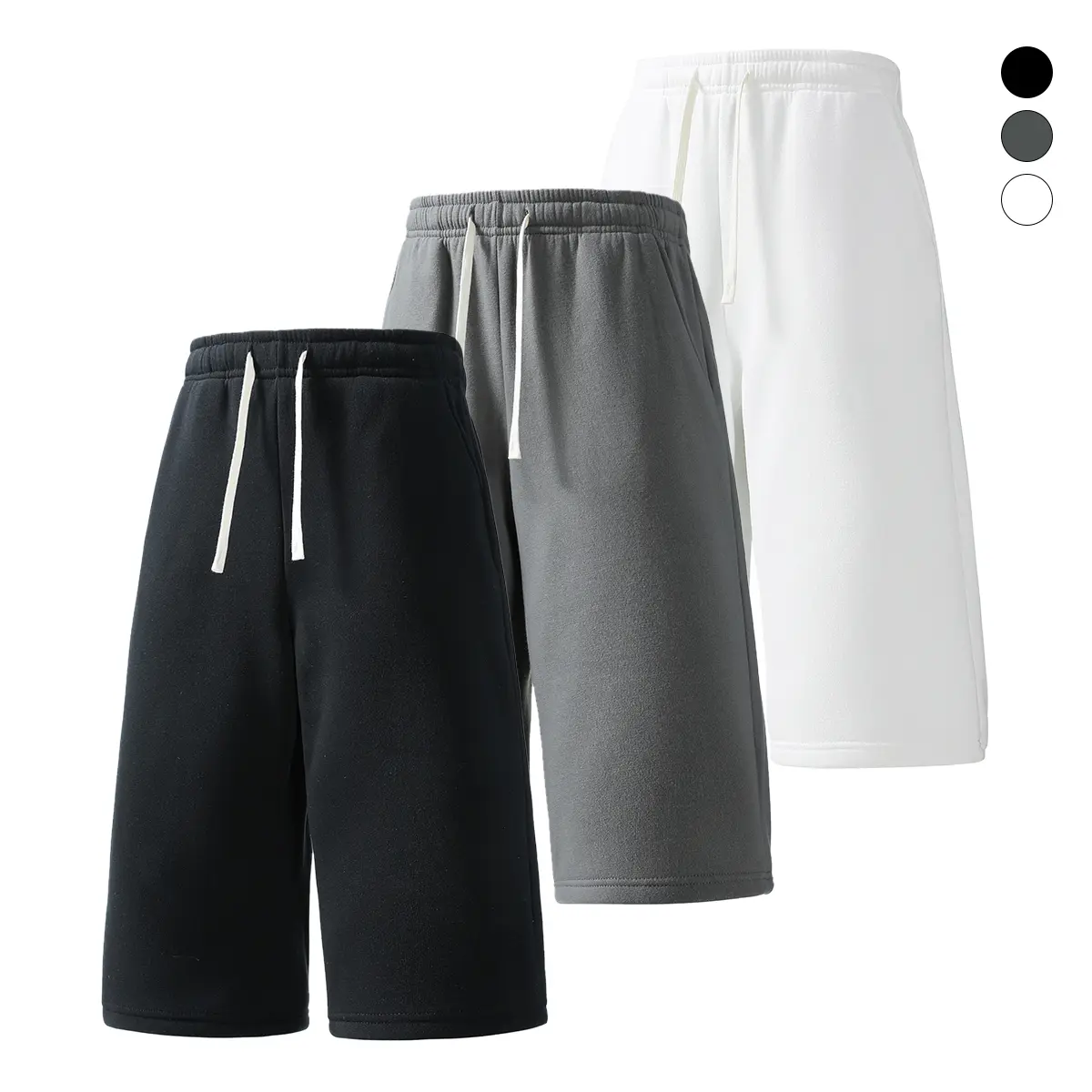 Black + Dark Gray + White