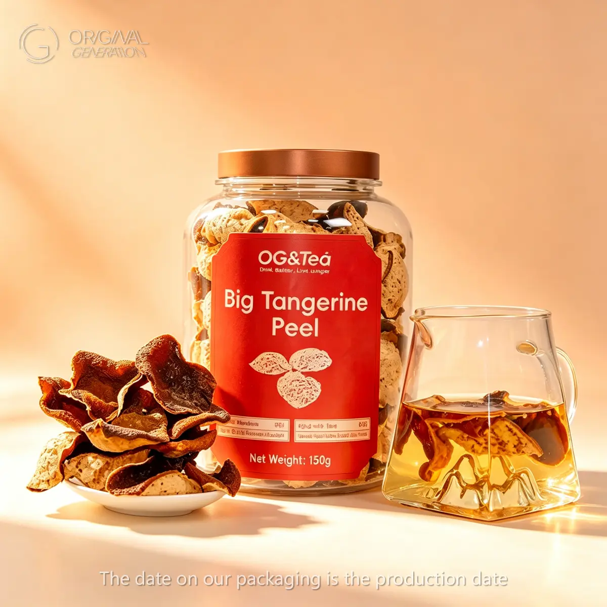 Natural Sun Dried Xin Hui Tangerine Peel 150g