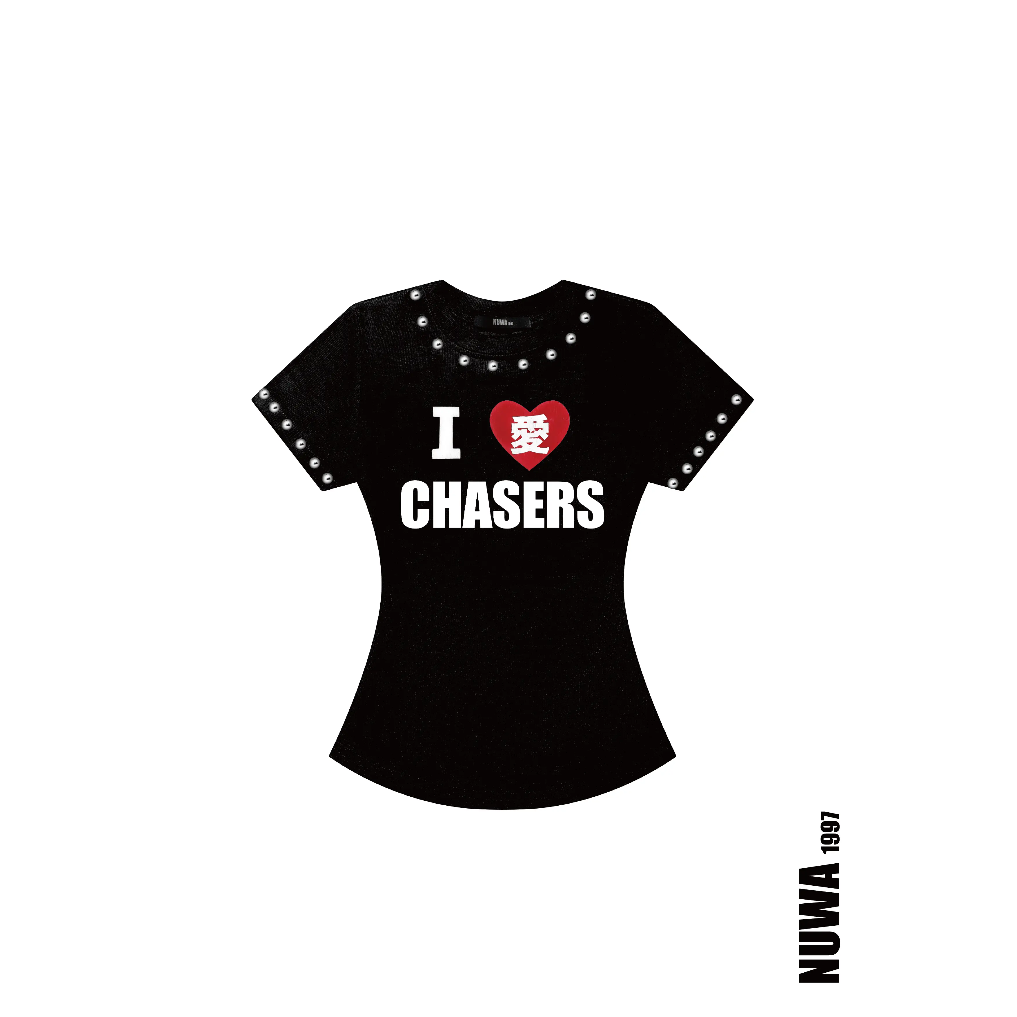 I ❤️ chasers baby tee