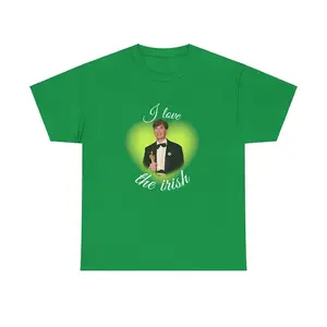 Cillian Murphy I Love the Irish Unisex Heavy Cotton Tee Oscar Winner