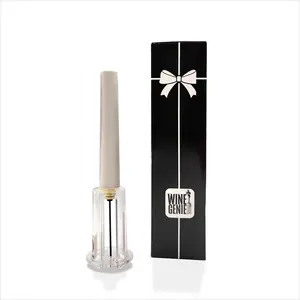 Wine Genie Wine Opener Pump Kit, Air Pressure Wine Opener with Foil Cutter, Bar Utensils