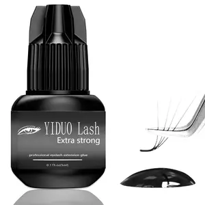 5ML Professional Cosmetic Eyelash Extension Glue, 1 Count Fast Drying Eyelash Extension Glue, Long Lasting Eyelash Extensions Tool for Women & Girls, Trending Makeup, Summer Makeup, Cosmetics Makeup