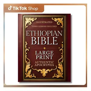 COMPLETE ETHIOPIAN BIBLE in English | LARGE PRINT: The Utmost Authentic Apocrypha Edition with Enoch, Jubilees, All Lost Scriptures and Rejected Texts Guided Spiritual Bible Study with Daily Prayers for Women & Men Journey Through God's Word Paperback