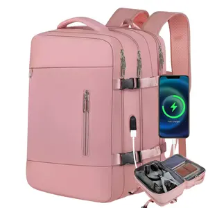 Travel Backpack for Women Large Capacity Carry On Luggage Travel Bag with USB Charging Port Backpack for Women Man