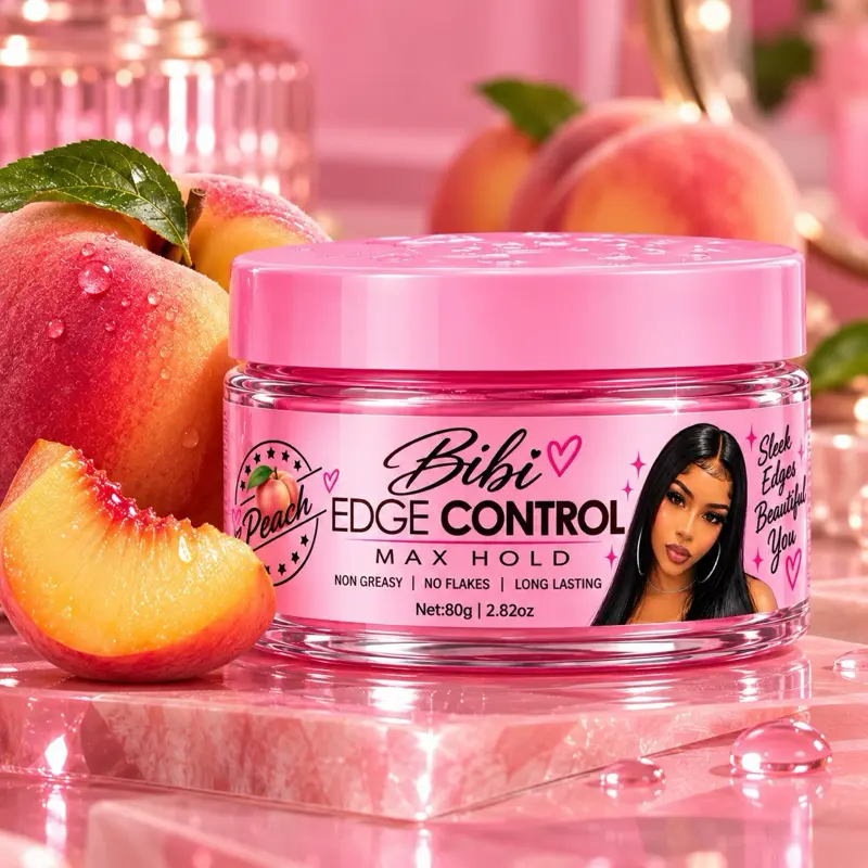 Bibi Edge Control, Haircare Tool with Lightweight Durable Plastic Build, Suitable for All Hair Types, Creates Sleek Hairstyle