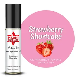 Strawberry Shortcake Roll on Perfume Oil 10ml intense concentrated Body Oil