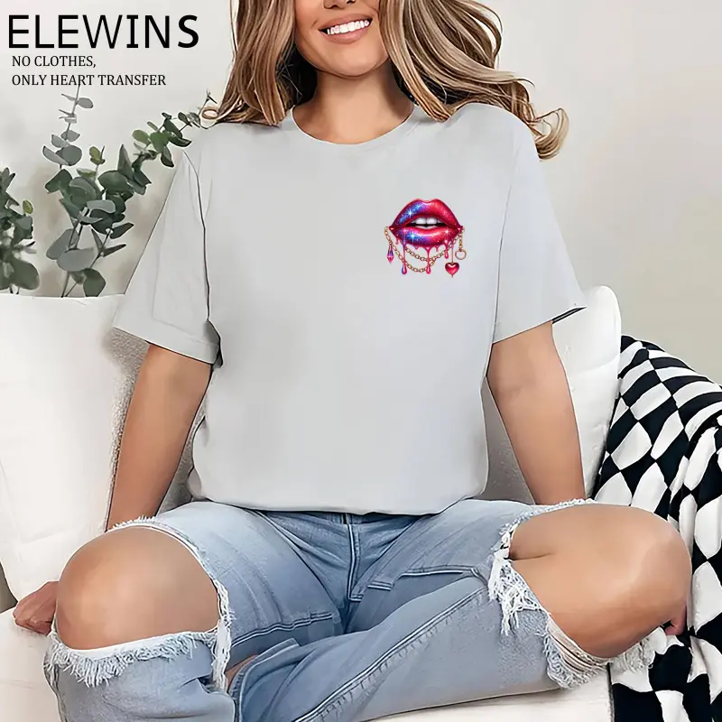 12 Pcs Sexy Lip Heat Transfer Vinyl Patches Iron on Stickers for DIY T Shirt Jeans Backpack Clothing Hats Decorative Applique - TikTok Shop 12 Pcs Sexy Lip Heat Transfer Vinyl Patches Iron on Stickers for DIY T Shirt Jeans Backpack Clothing Hats Decorative Applique - TikTok Shop