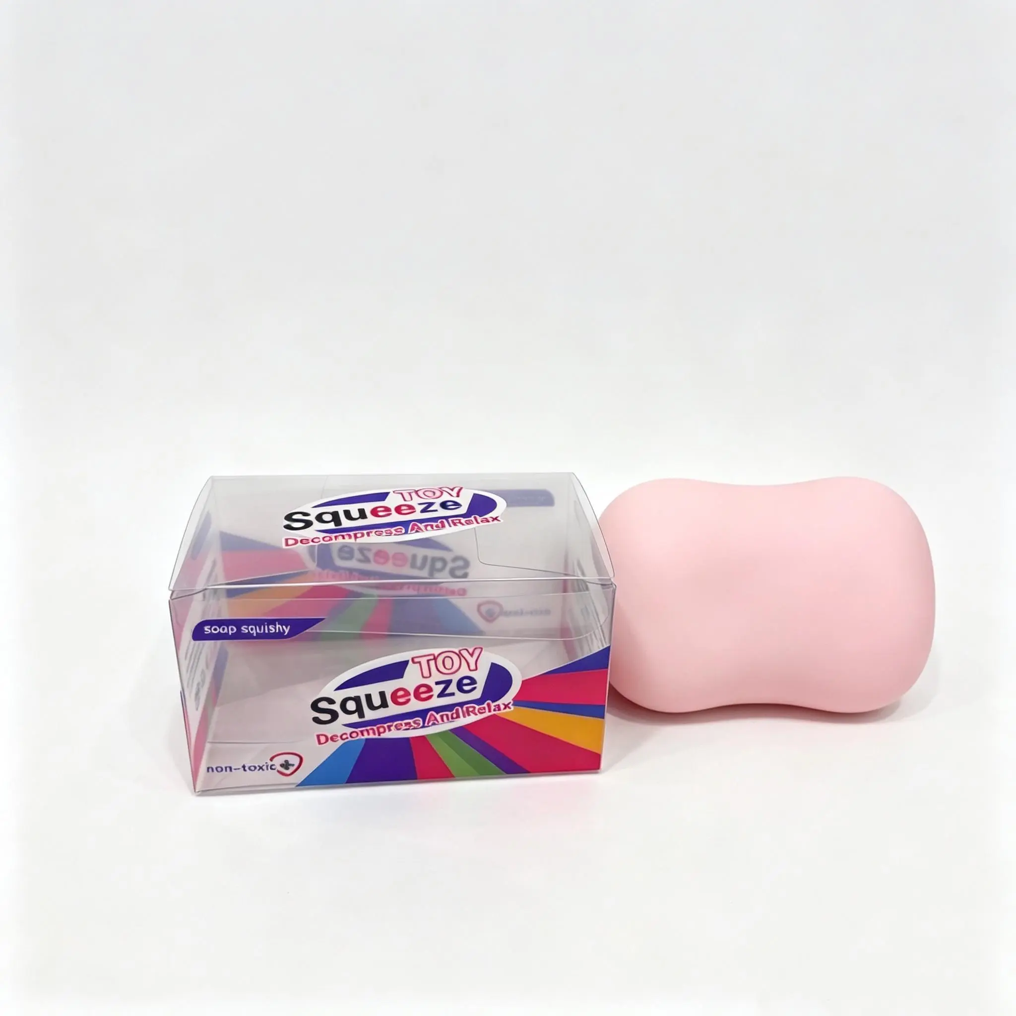 Pink Squeeze Crunchy Soap - Selfie Accessory